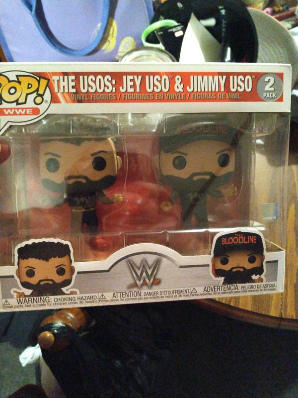 Funko WWE Pop! WWE Jey Uso & Jimmy Uso Vinyl Figure Set