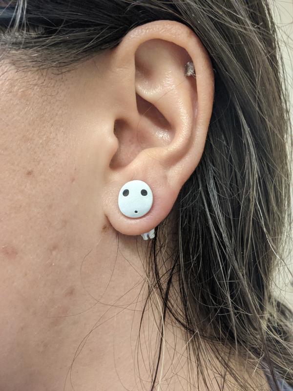 Hot Topic Studio Ghibli Princess Mononoke Kodama Drop Earrings