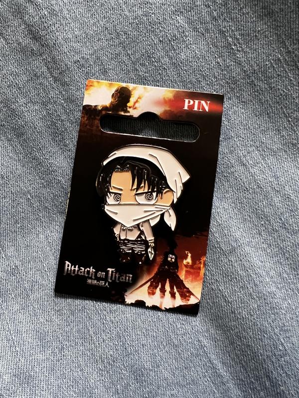 DovahPin AOT Levi Enamel deals Pin