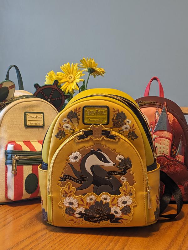 Loungefly Harry Potter Hufflepuff Floral Mini Backpack Hot Topic