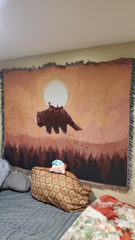 Avatar The Last Airbender Appa Woven Tapestry Throw Blanket Hot