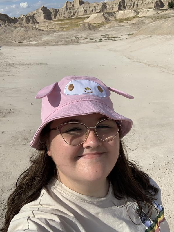 My Melody 3D Ears Bucket Hat | Hot Topic display picture 1