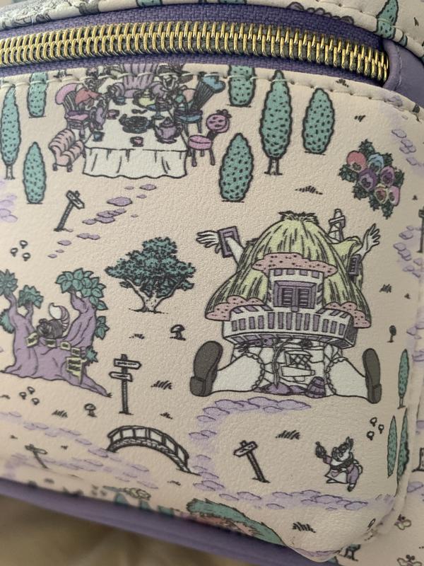 Loungefly Disney Alice In Wonderland Pastel Map Mini Backpack – A1 Swag