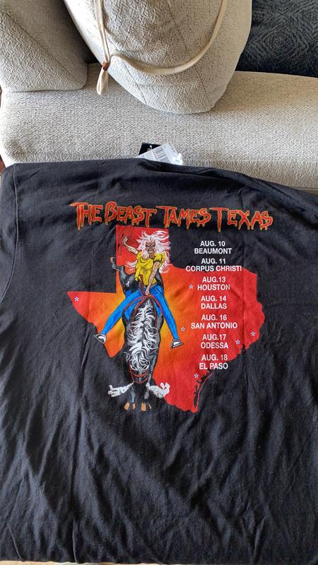 Iron Maiden Texas 1982 Tour T Shirt Hot Topic