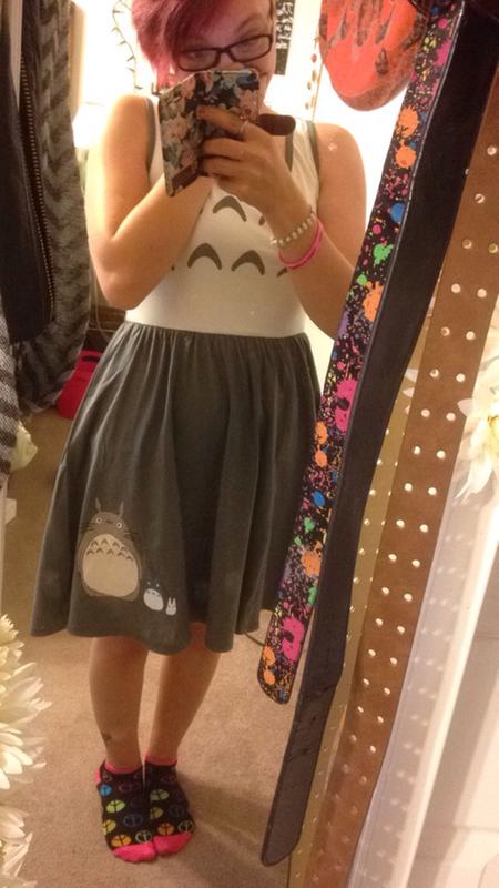 Hot topic outlet totoro dress