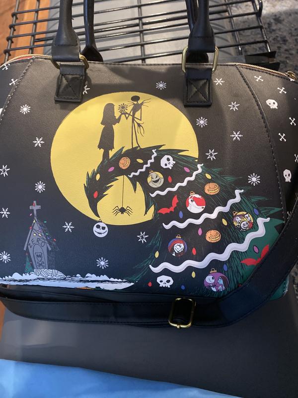 Loungefly Nightmare Before store Holiday Hill Tree Satchel Handbag Purse