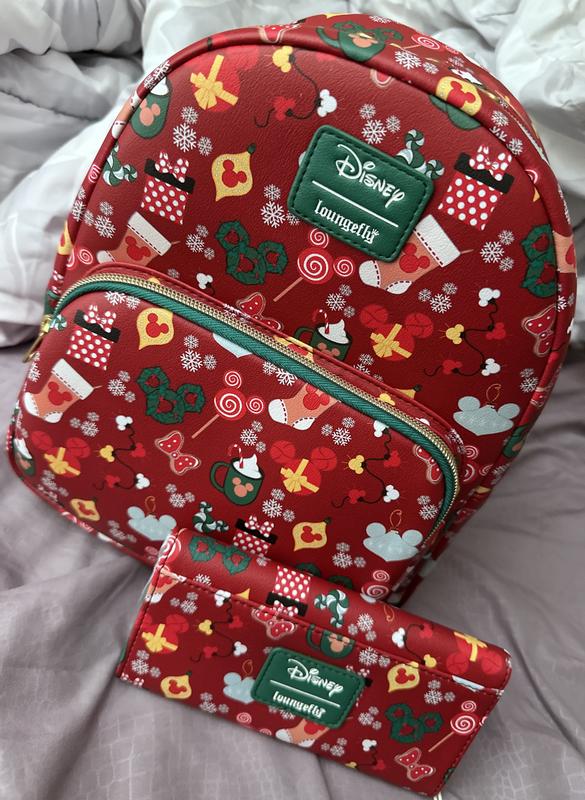 Loungefly Disney Mickey Mouse Holiday Sweets & Treats Flap  display picture 2