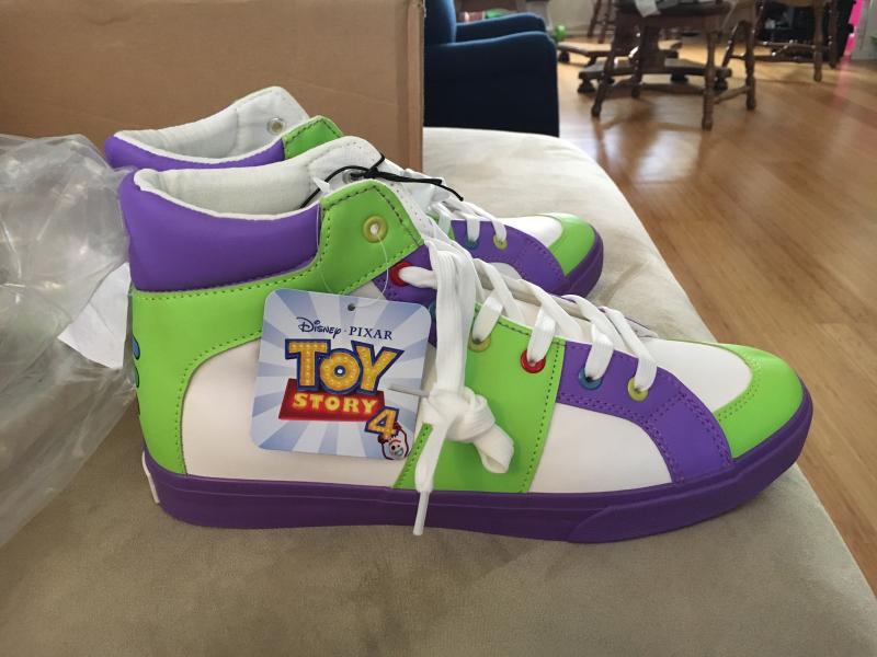 Disney Pixar Toy Story 4 Buzz Lightyear Cosplay Sneakers Hot Topic
