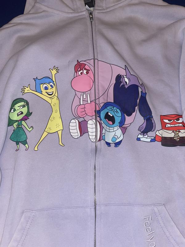 Her Universe Disney Pixar Inside Out Emotions Girls Oversized