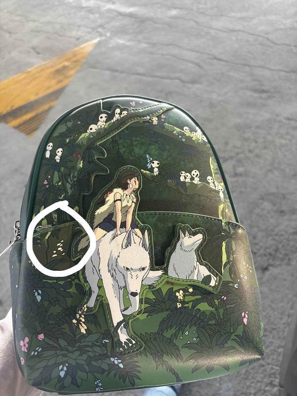 Studio Ghibli Princess Mononoke Forest Scene Glow-In-The-Dark Mini Backpack  | Hot Topic
