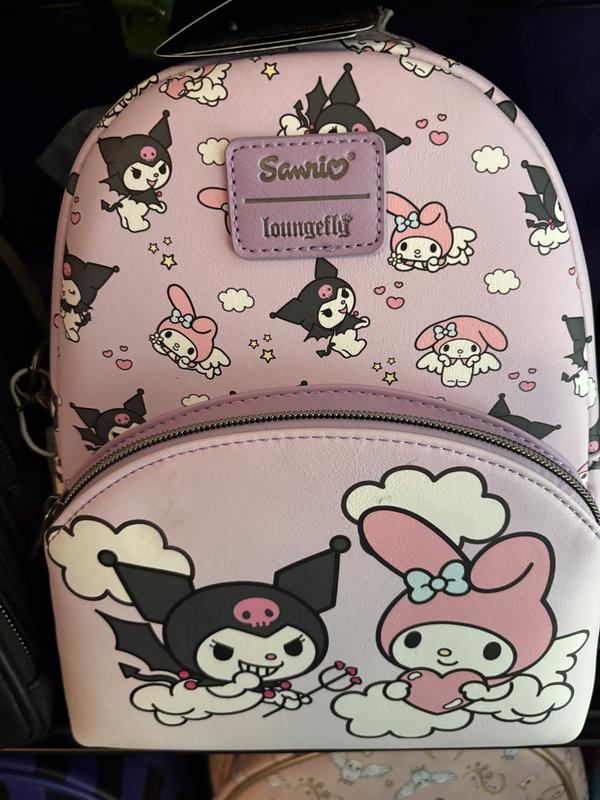 Loungefly Kuromi & My Melody Angel & Devil Mini Backpack  display picture 1