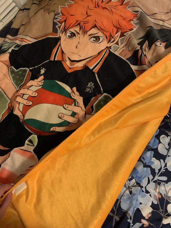 Haikyu 2nd Season Character Panel Throw Blanket Hot Topic