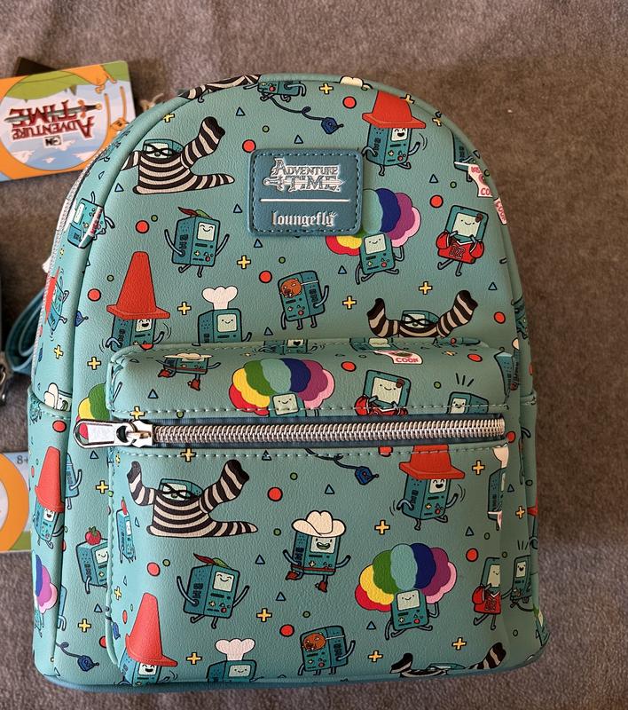 Loungefly Adventure Time BMO Poses Mini Backpack | Hot Topic display picture 3