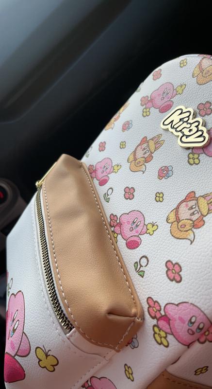 Kirby Waddledee Floral Mini Backpack BioWorld Hot Topic Kirby Waddle Dee Flowers Mini Backpack | Hot Topic main image 2