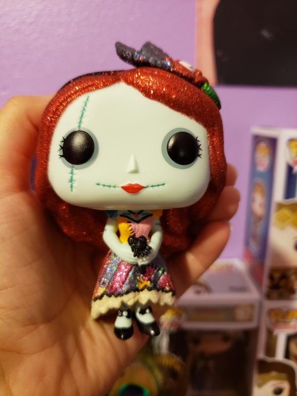 Funko The Nightmare Before Christmas Diamond Collection Pop Dapper Sally Vinyl Figure Hot Topic Exclusive Hot Topic