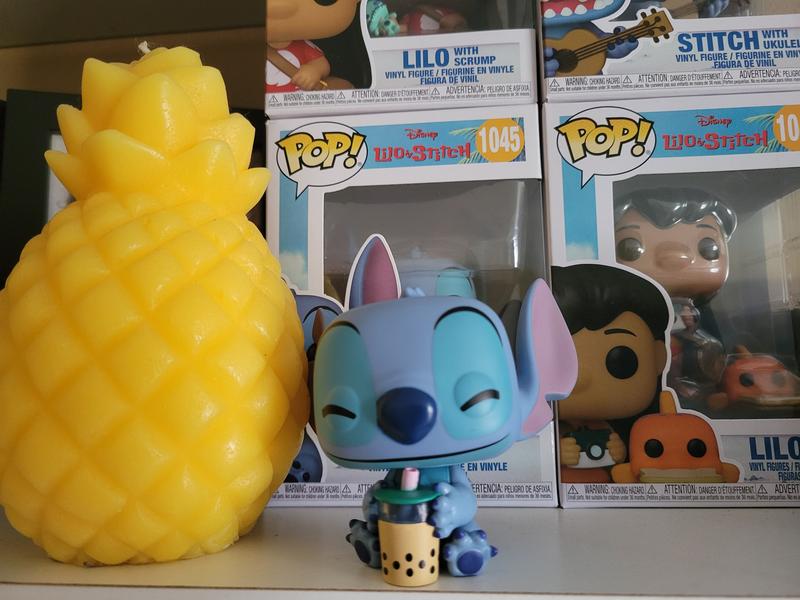 Funko Disney Lilo & Stitch Pop! Stitch (With Boba) Vinyl Figure