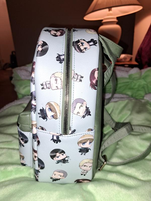attack on titan chibi character mini backpack Attack On Titan Chibi Characters Mini Backpack