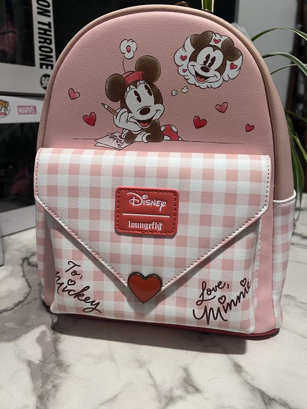 Loungefly Disney Minnie Mouse Loves Mickey Mouse Letter Mini  display picture 1