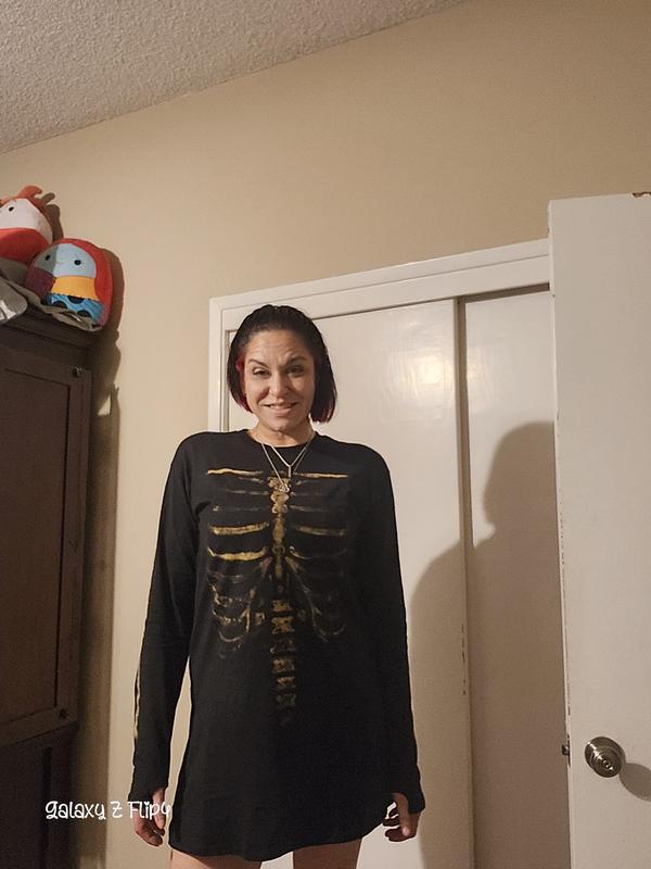 Hot topic skeleton dress best sale