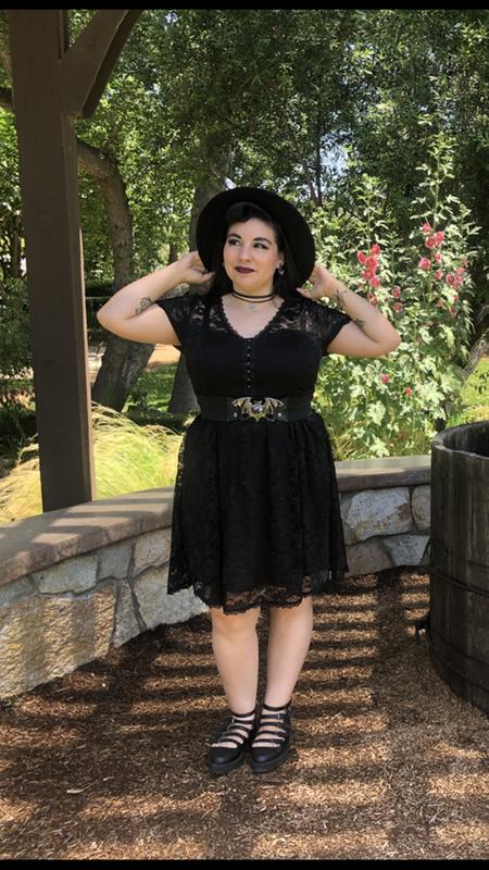Black Lace Babydoll Dress | Hot Topic