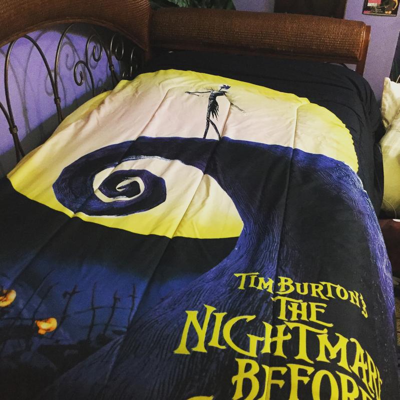 Hot topic nightmare 2025 before christmas bedding