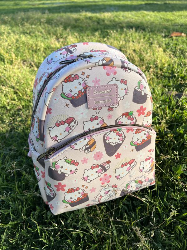 Loungefly Hello Kitty Sushi Mini Backpack | Hot Topic display picture 3
