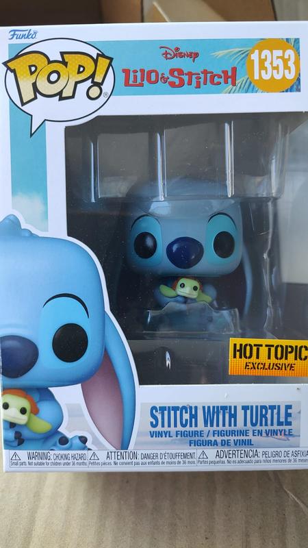 Funko POP! & Tee Lilo & Stitch: Stitch Con Rana, Maglietta E Statuetta Da Collezione (Taglia M)