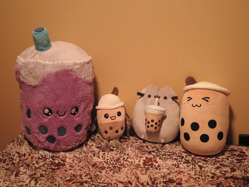 Pusheen Boba Tea Sips Plush – Pusheen Shop