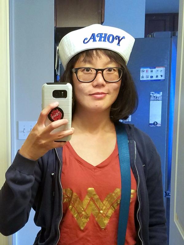 Source Unknown, Accessories, Scoops Ahoy Sailor Hat