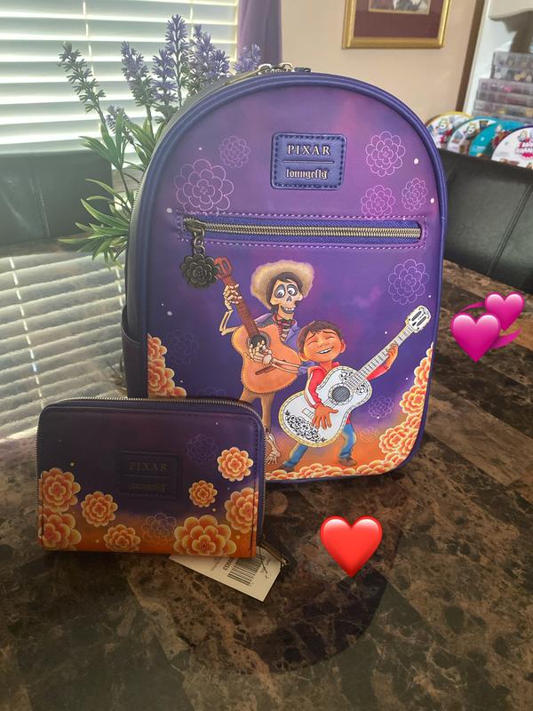 Loungefly Disney Pixar Coco Hector & Miguel Marigolds Mini  display picture 1
