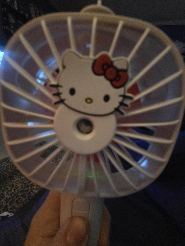 Hello Kitty Handheld Mist Fan | Hot Topic