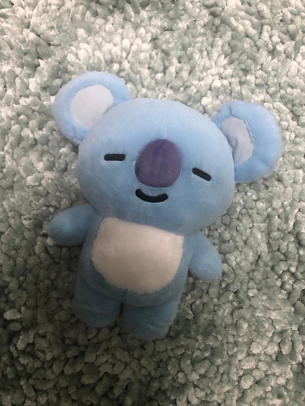 BT21 Universe Line Friends Koya Blue Koala Bear Plush Stuffed Animal BTS  Kawaii