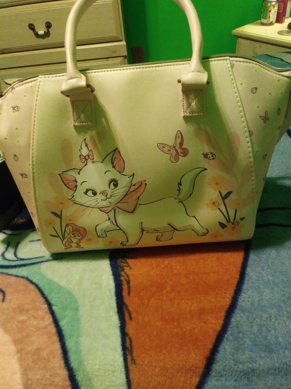 Loungefly Disney factory The Aristocats Marie Floral Butterfly Satchel Bag