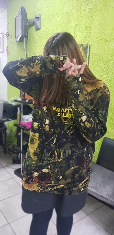 Twenty One Pilots Floral Camo Hoodie Hot Topic