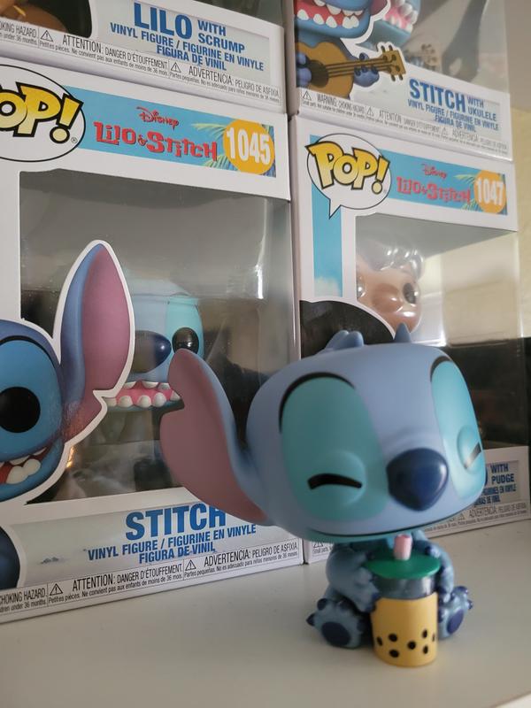 Figurine Stich With Boba / Lilo Et Stitch / Funko Pop Disney 1182 /  Exclusive Special Edition