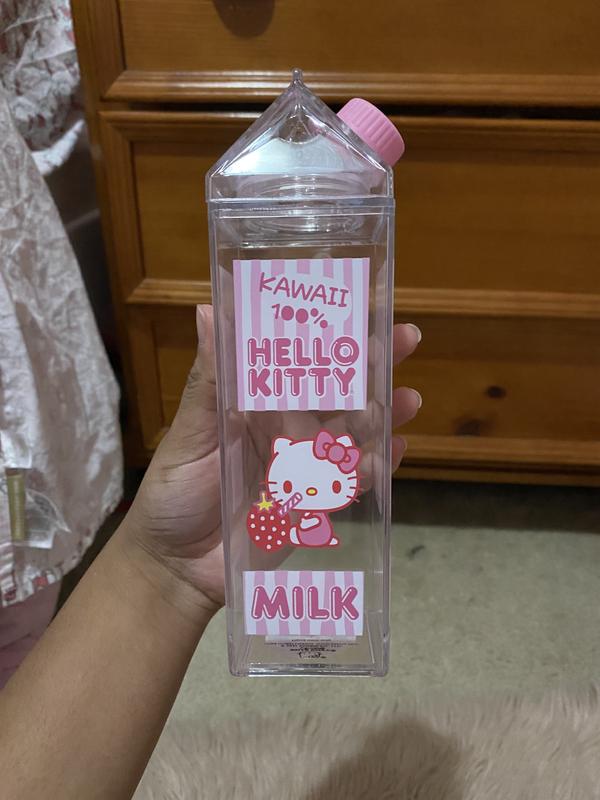 Hot Topic Kirby Snacks Milk Carton Water Bottle