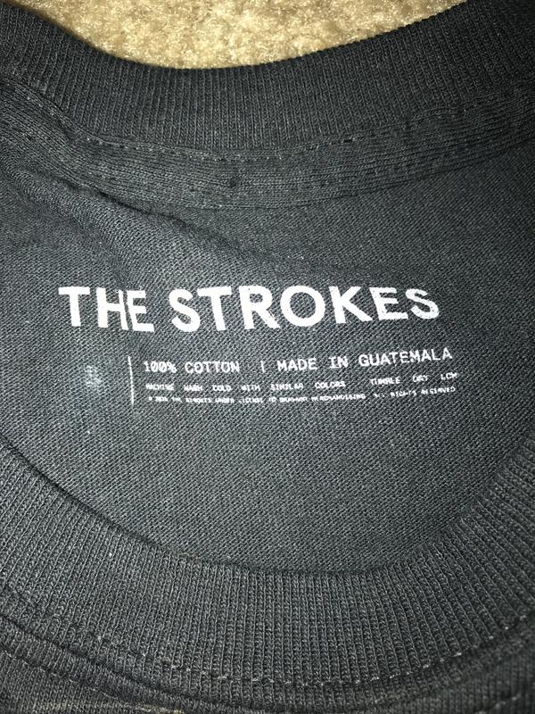 the strokes shirt hot topic