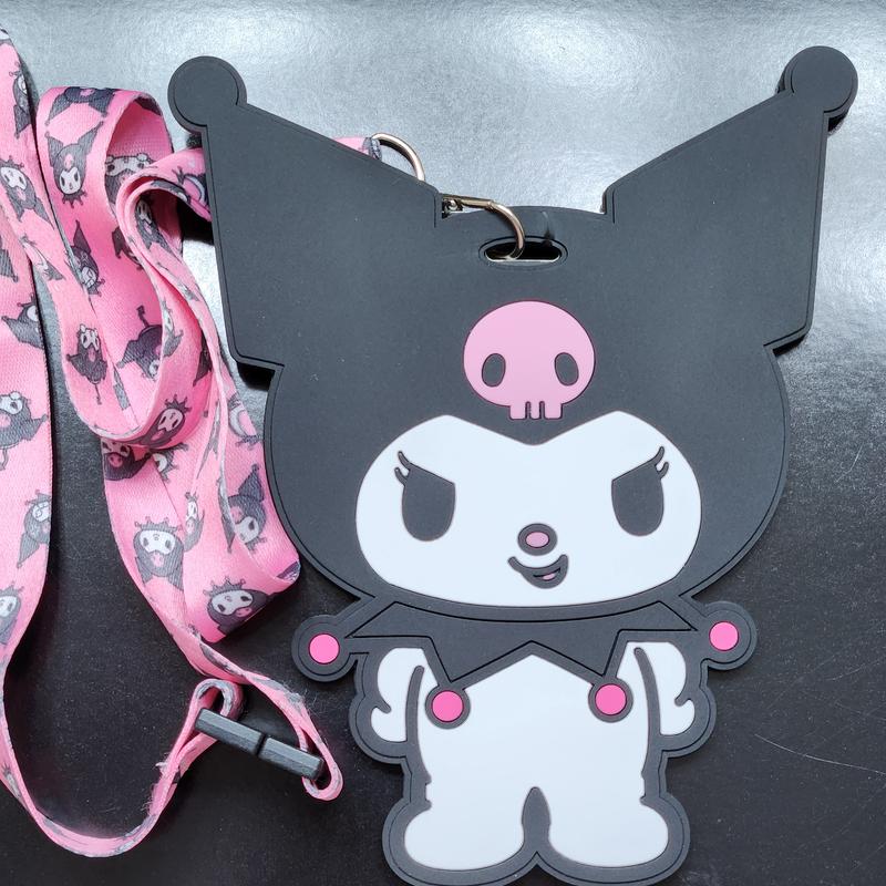 Kuromi Figural Lanyard | Hot Topic display picture 1