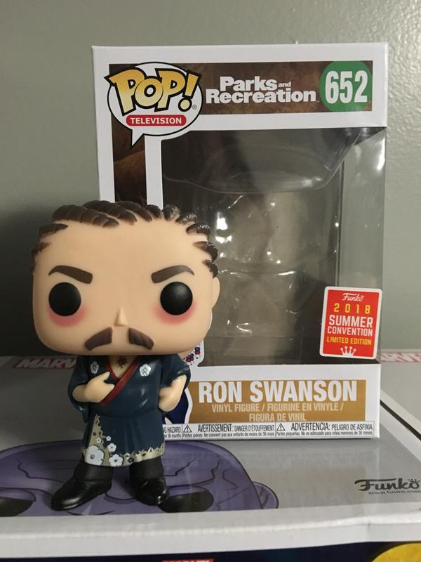 Funko Pop! Parks and Recreation: Ron Swanson (2018 summer convention offers exclusive)