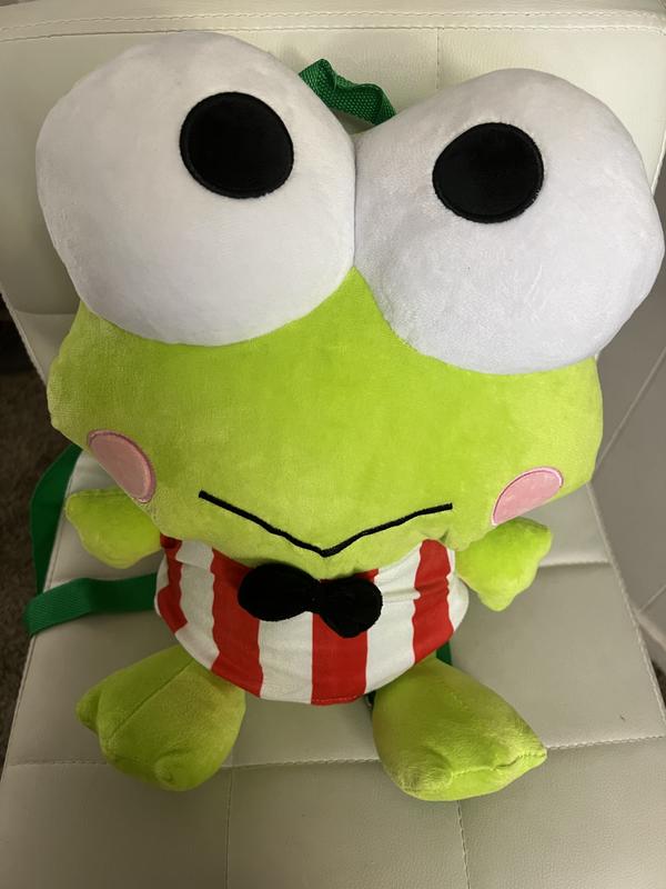 Keroppi Plush Mini Backpack | Hot Topic display picture 1