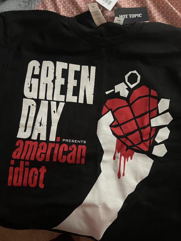 GREEN DAY american idiot Tシャツ Lサイズ GREEN DAY〝american idiot〟USA製バンドTシャツ XL | CUSTO