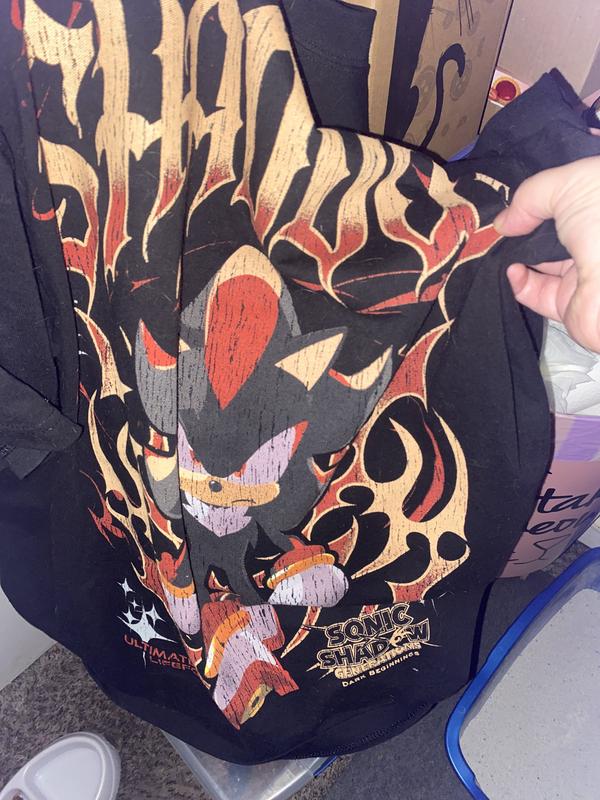 Sonic X Shadow Generations Shadow Vintage Print T-Shirt | Hot Topic