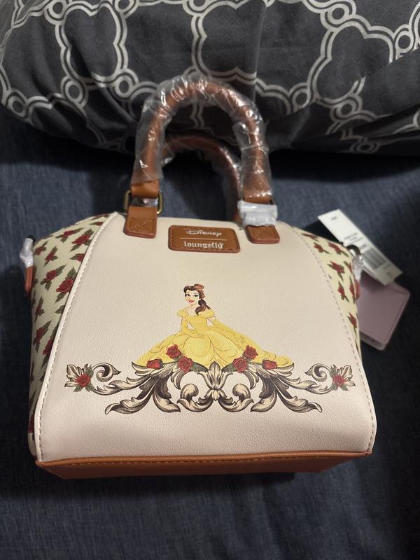 Loungefly Disney Beauty And The Beast Floral Mini Satchel Bag