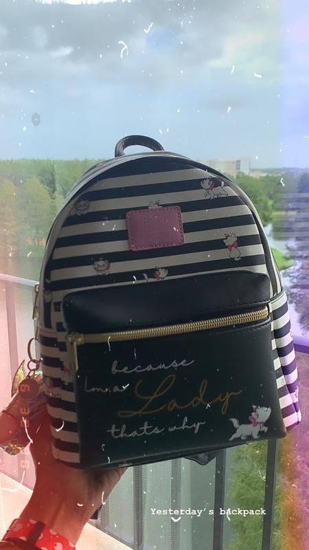 Loungefly disney the aristocats marie stripe mini backpack sale