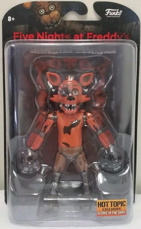 FIVE NIGHTS AT FREDDY'S FOXY ACTION FIGURE - FUNKO FNAF TOY REVIEW 
