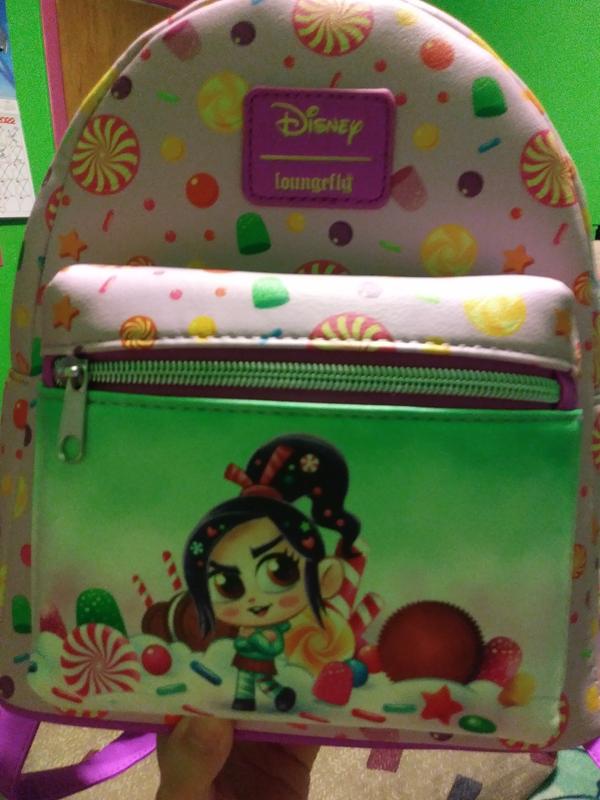 Loungefly offers Disney Wreck-It Ralph Vanellope Candy Mini Backpack