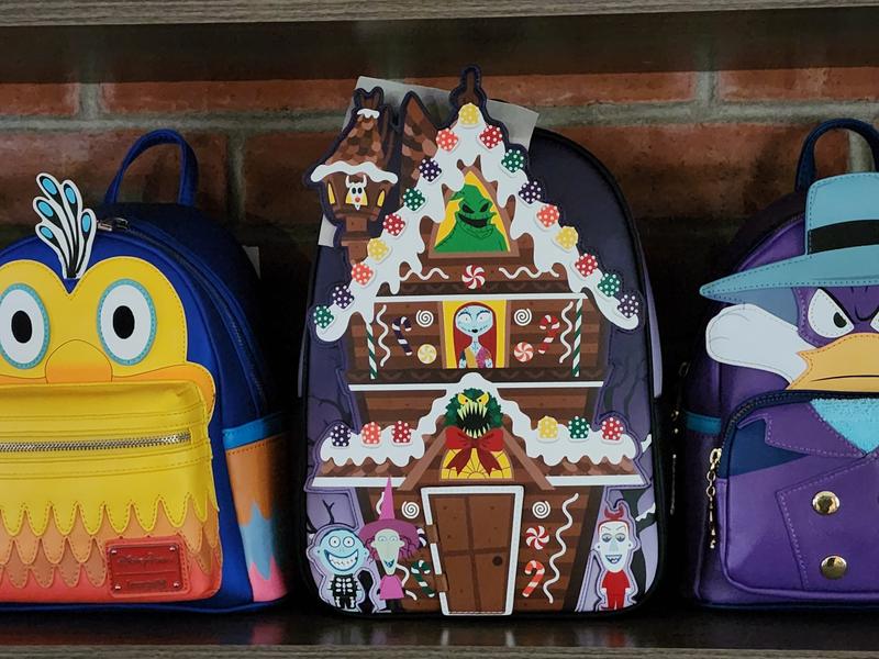 Loungefly Disney Seasonal Gingerbread House outlet Mini Backpack NWT