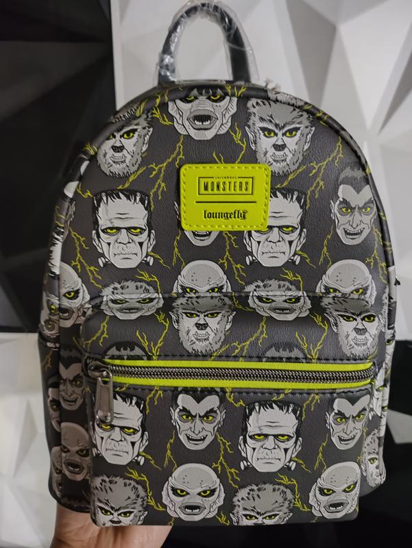 Grey Horror Movie Monsters Mini Backpack deals