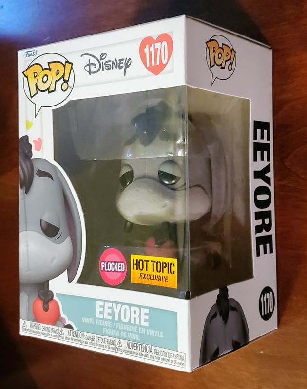 Funko Disney Winnie The Pooh Pop! Eeyore Flocked Vinyl Figure Hot Topic  Exclusive