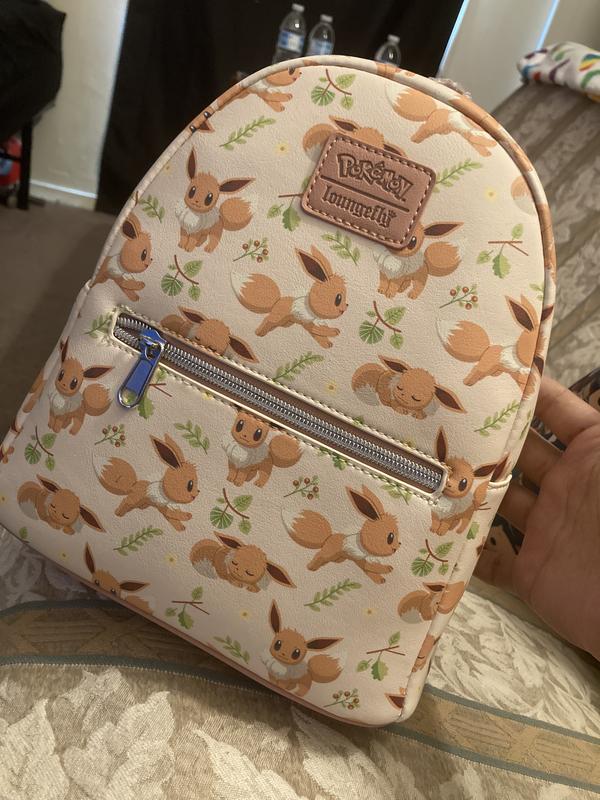 Eevee Loungefly Hot Topic Mini Backpack Floral In Hand Loungefly Pokémon Eevee Floral Mini Backpack — BoxLunch  main image 2